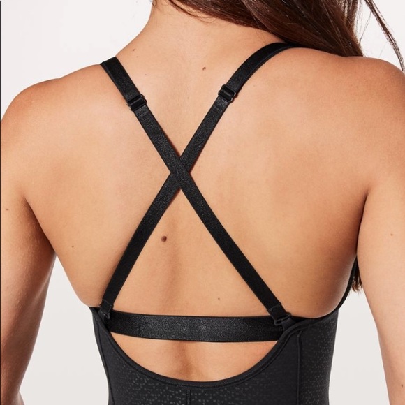 NWT BLACK LULULEMON EASY BODYSUIT MONOCHROMIC NULU - Picture 4 of 8